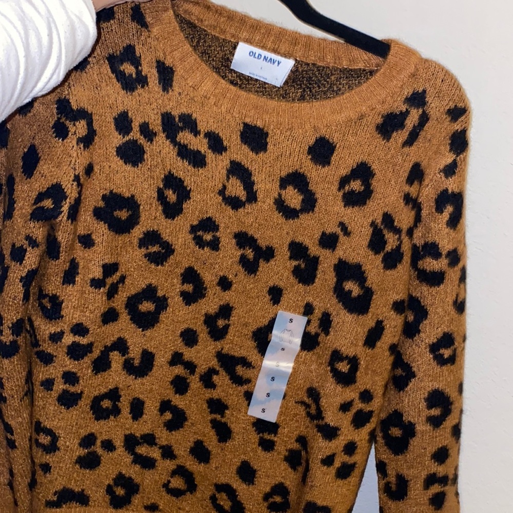 Old Navy Cheetah Sweater